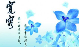 大度有涵养的名句 领导大度有涵养的名句