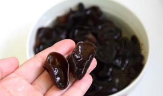 木耳怎么泡发 干黑木耳怎么泡发