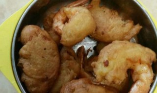 土豆泥炸虾做法图解 土豆泥炸虾做法图解视频