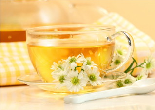 花茶养生，清肝明目用洋甘菊 清肝明目的菊花茶