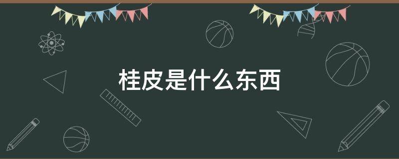 桂皮是什么东西 桂皮是什么东西能有什么效果