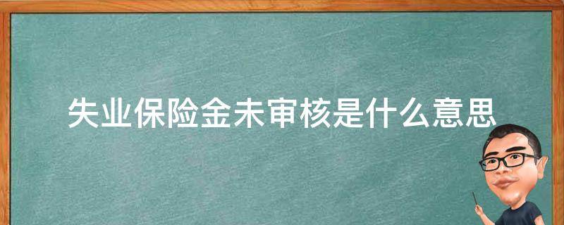 失业保险金未审核是什么意思（社保失业金未审核是什么意思）