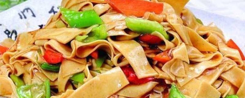 薄豆腐皮怎么炒好吃（薄豆腐皮怎么炒好吃窍门）