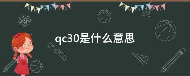 qc3.0是什么意思（车充qc3.0是什么意思）