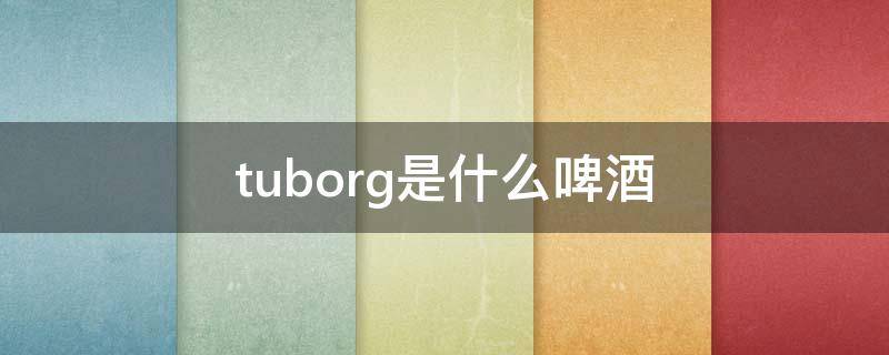 tuborg是什么啤酒