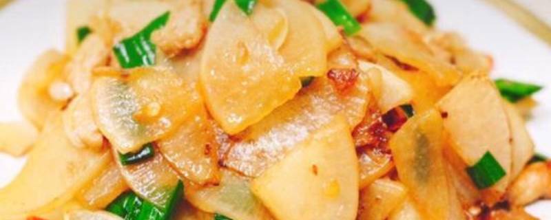 白萝卜和大蒜怎么炒 白萝卜和大蒜怎么炒才好吃