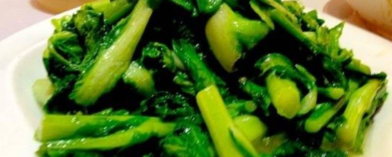 白菜苔怎么炒没有苦味（白菜苔怎么炒没有苦味呢）