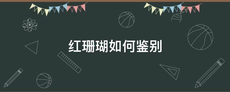 红珊瑚如何鉴别 红珊瑚如何鉴别视频