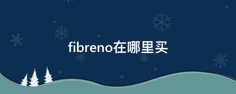 fibreno在哪里买 fearofgod在哪能买到真的
