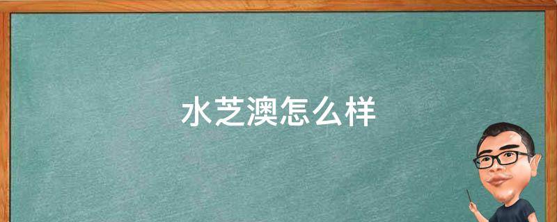 水芝澳怎么样 水芝澳官网旗舰店