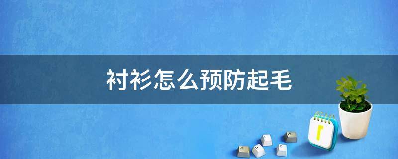 衬衫怎么预防起毛 衬衫怎么预防起毛虫
