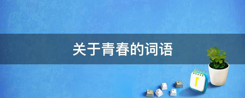 关于青春的词语（关于青春的词语两个字）