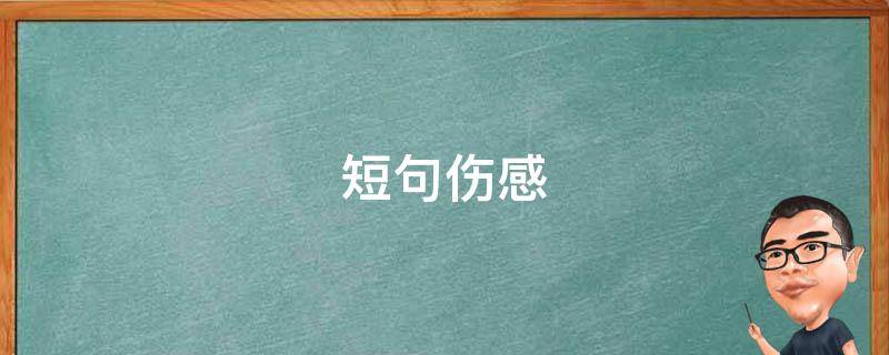 短句伤感（分手了文案短句伤感）