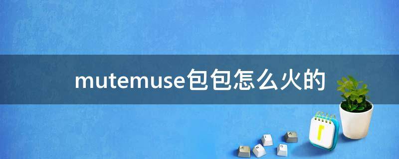 mutemuse包包怎么火的 musou包包