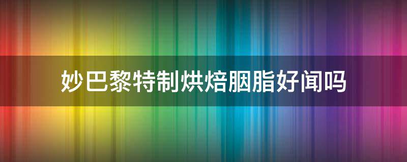 妙巴黎特制烘焙胭脂好闻吗 妙巴黎的唇釉怎么样值得买吗