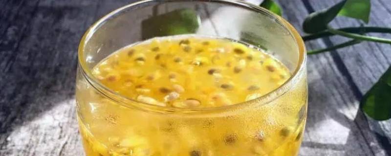 百香果可以泡水喝吗 百香果的正确吃法