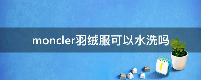 moncler羽绒服可以水洗吗（moncler羽绒服洗完不好看了）