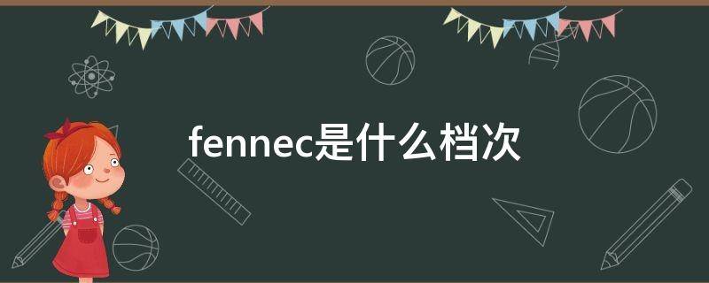 fennec是什么档次 Fennec什么意思