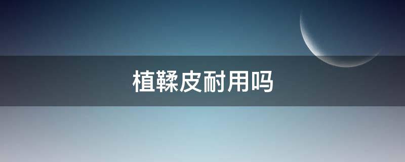 植鞣皮耐用吗（植鞣皮包耐用吗）