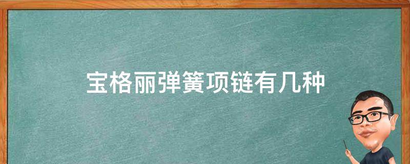 宝格丽弹簧项链有几种（宝格丽弹簧项链是什么材质的）