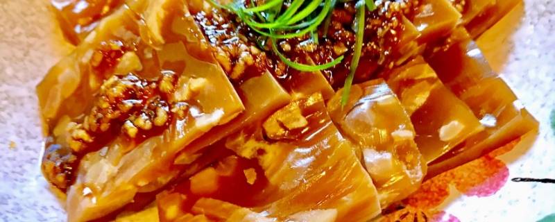 肉皮冻能放冰箱冷冻吗（皮冻肉可以冷冻保存吗）