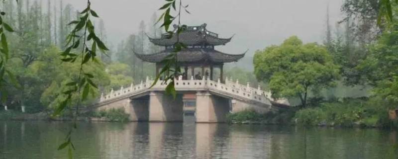 苏堤六桥是哪六桥 苏堤六桥图片名称