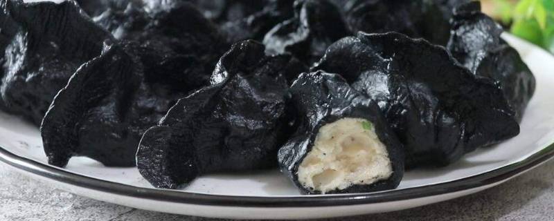 黑色饺子皮用什么材料 黑色皮饺子,怎么弄的