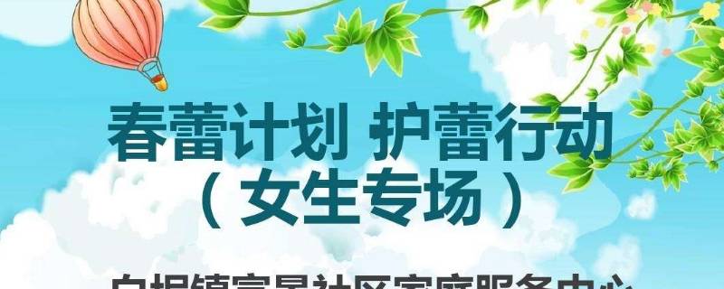 春蕾计划是什么意思 春蕾计划目的