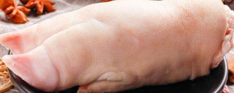 怎样区分猪蹄的前蹄和后蹄（猪蹄前蹄还是后蹄怎么区分）
