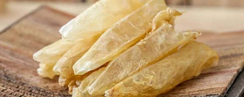 花胶由什么干沥而成 干花胶是什么材料