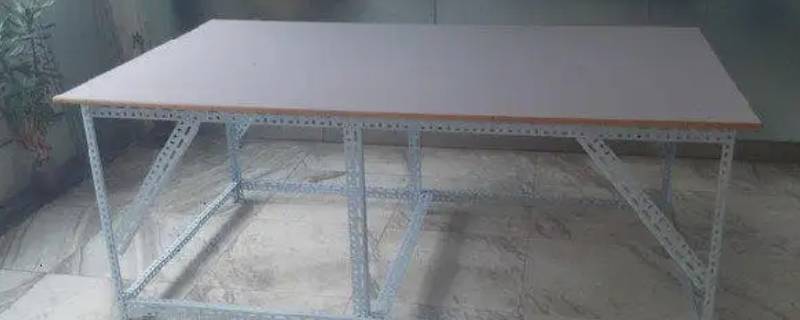 怎样焊角铁饭桌 用角铁焊一个桌子怎么画图