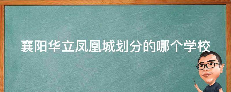 襄阳华立凤凰城划分的哪个学校（襄阳华丽凤凰城）