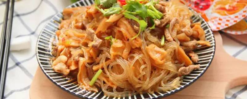 龙口粉丝怎么炒不坨 龙囗粉丝怎么炒
