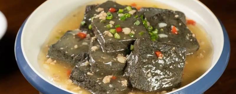 黑豆腐怎么做好吃 黑豆腐怎么做好吃汤